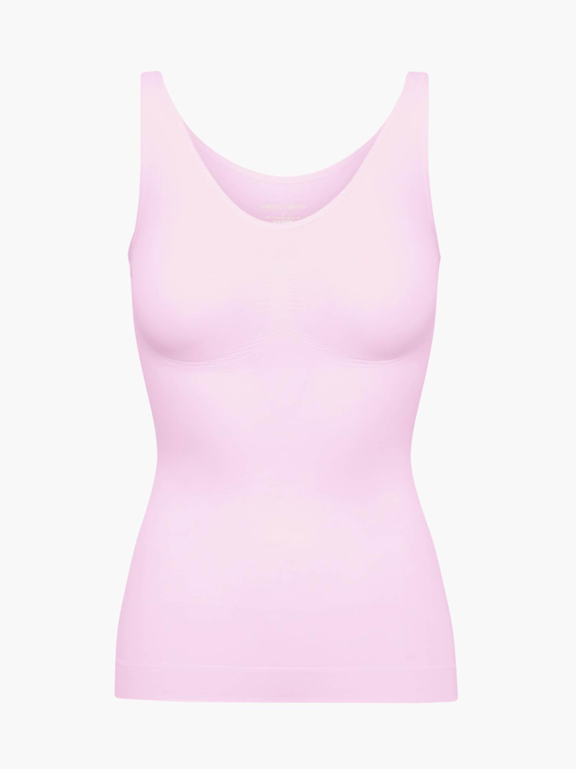 Haut modelant 'Figurformendes Shapewear Tanktop' cfab (formerly creamy fabrics) en rose : devant