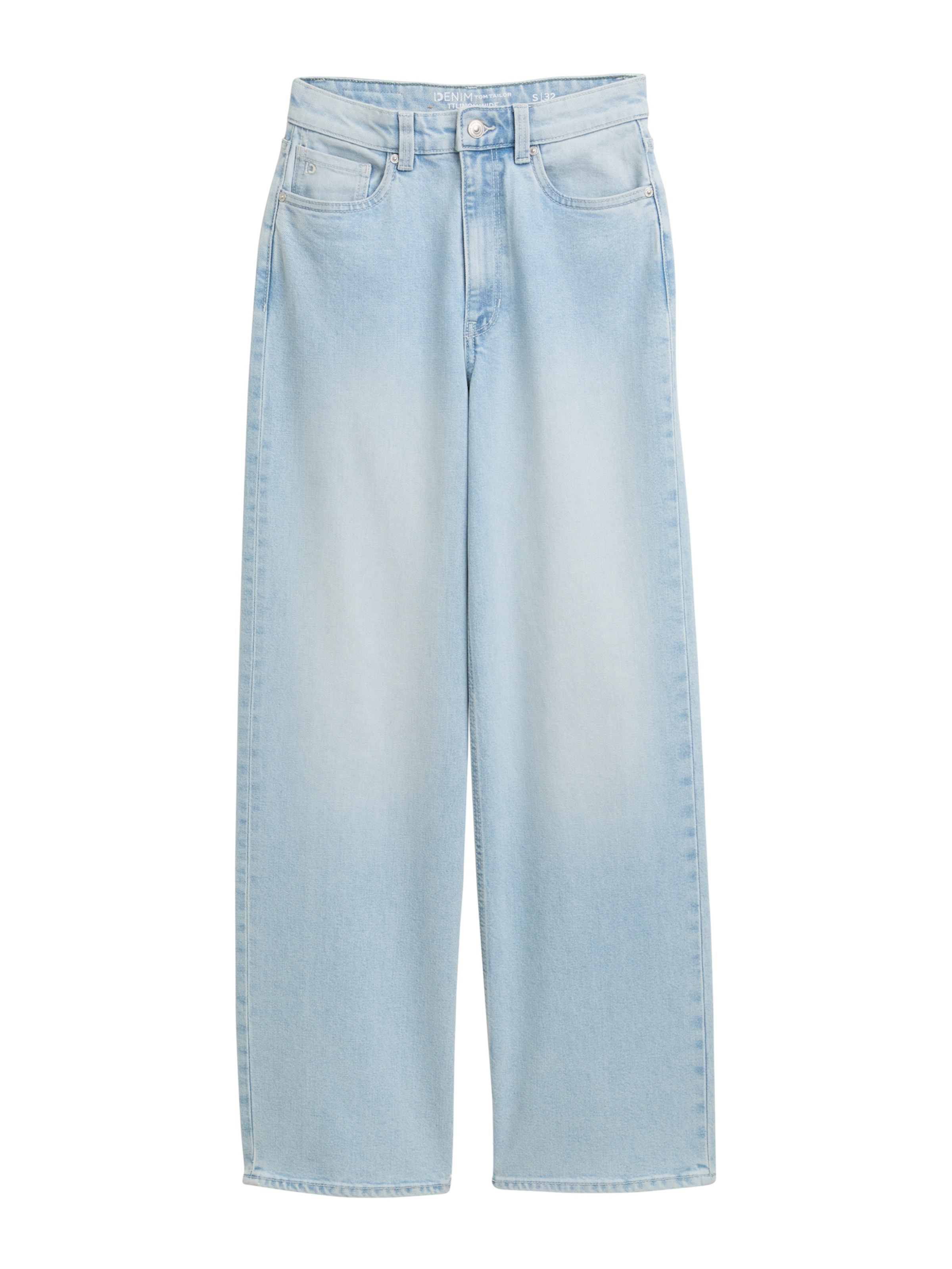 TOM TAILOR DENIM Wide leg Jeans &#x27;LINOU&#x27; in Blue: front