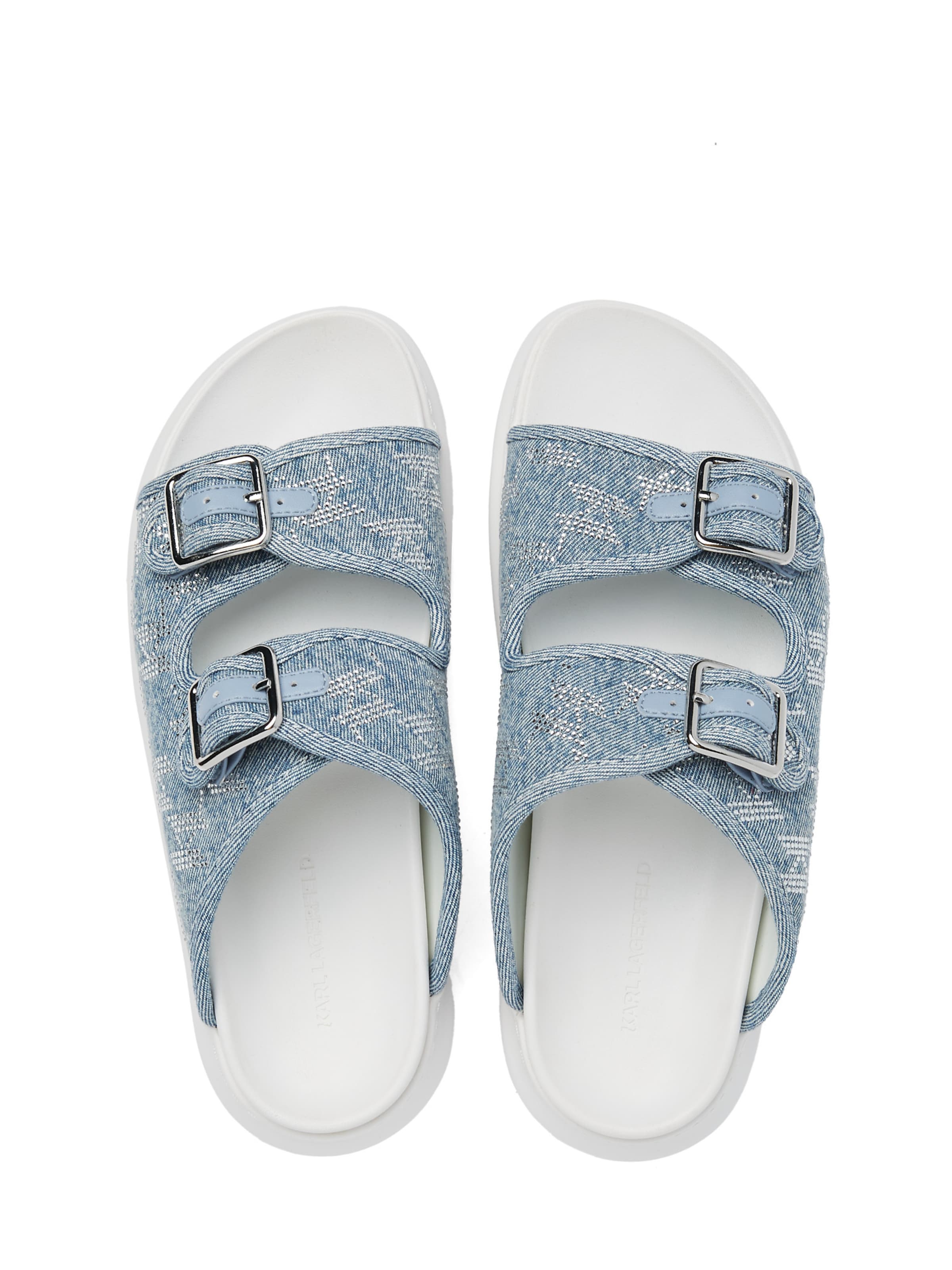 Karl Lagerfeld Nizki natikači 'Kapri' | modra barva