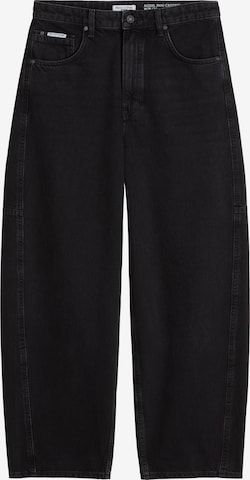 Marc O'Polo DENIM Barrel Jeans 'Enni' in Black: front