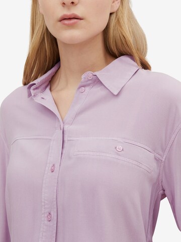 TOM TAILOR Blouse in Purple