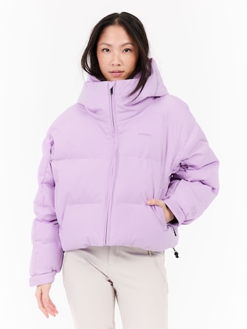 PROTEST Athletic Jacket 'PRTVox' in Purple: front