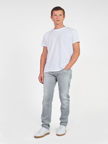 Coupe slim Jean Le Temps Des Cerises en gris