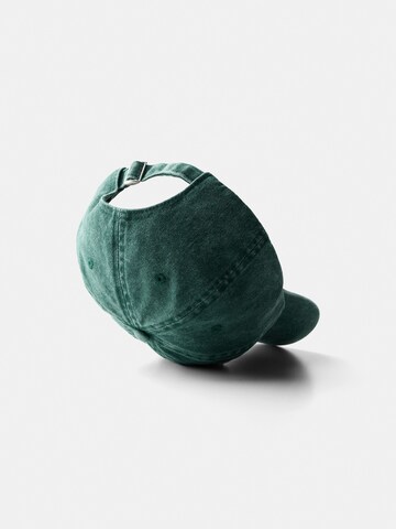 Cappello da baseball 'ATHLETICS' di Bershka in verde