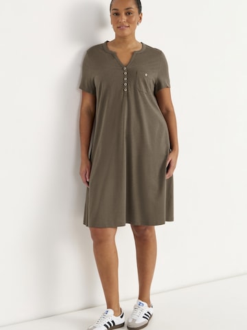 Cellbes of Sweden Dress in Brown: front