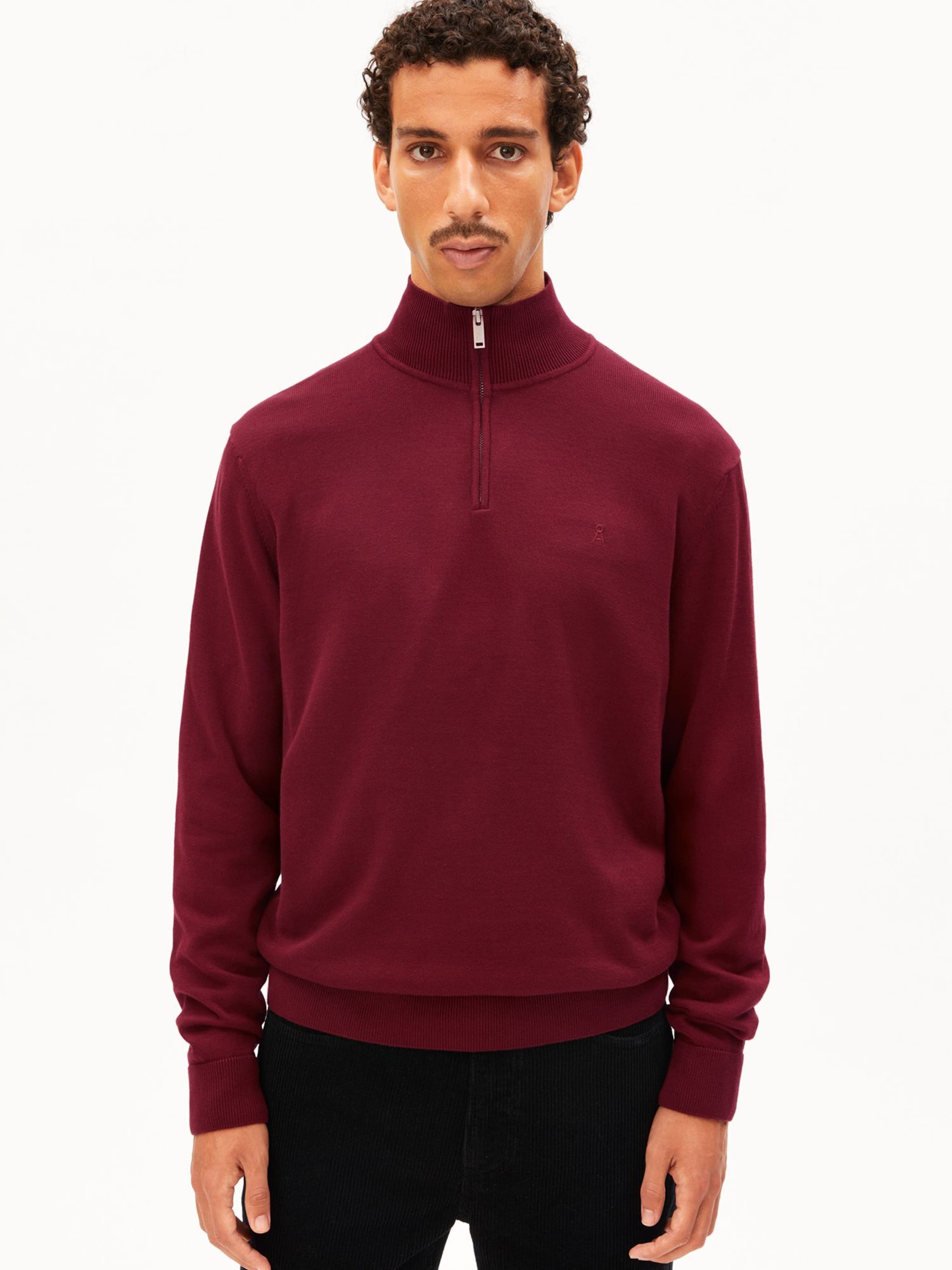 Pullover 'Faabes' di ARMEDANGELS in rosso: frontale