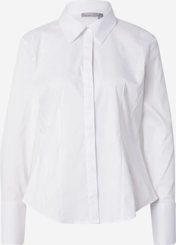 Chemisier Fransa en blanc : devant