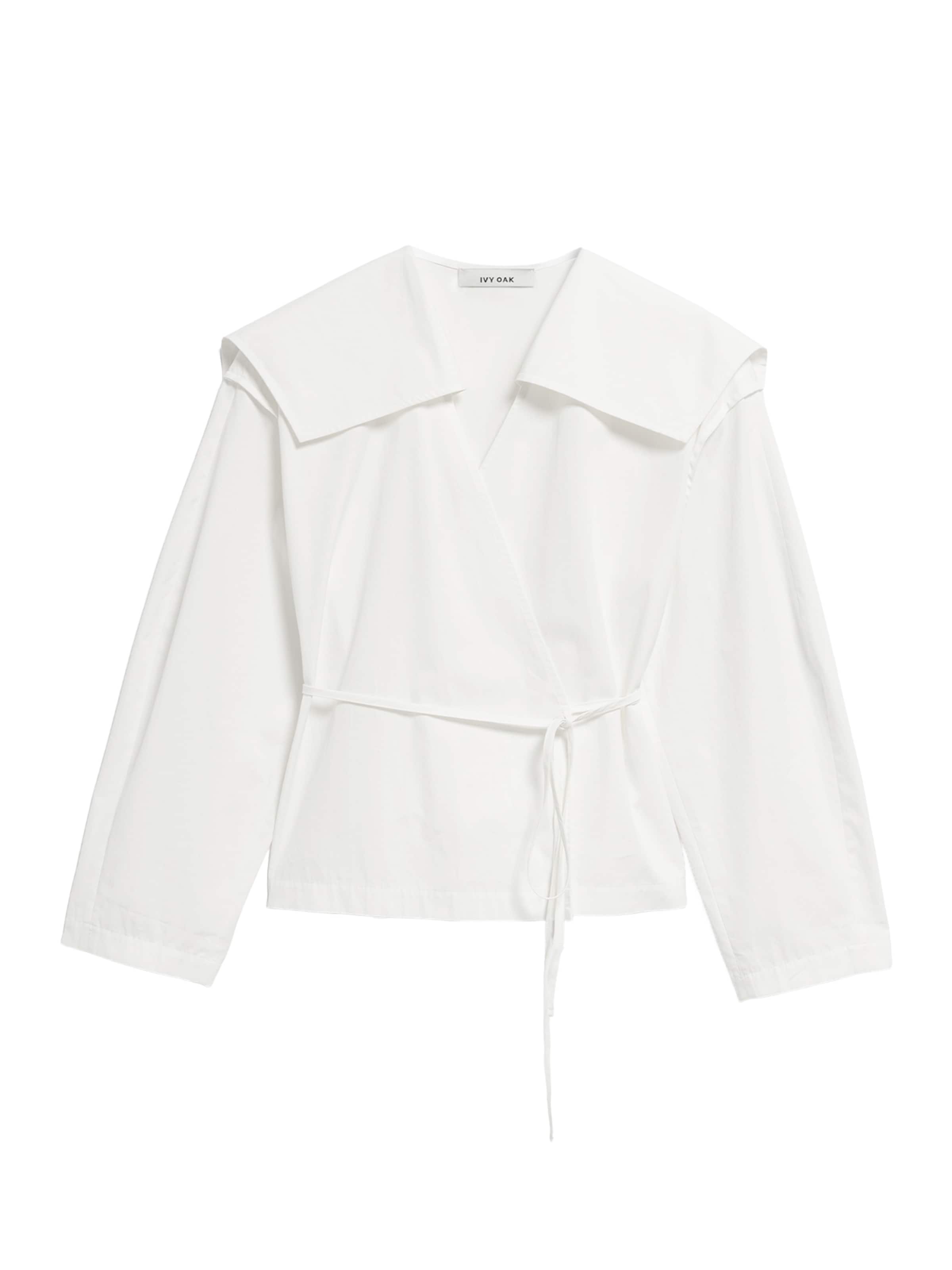 IVY OAK - Blusa 'EDWINA' en blanco: frente