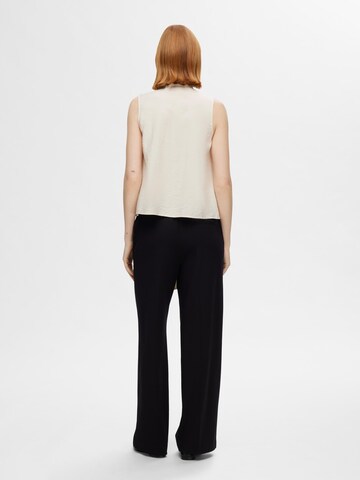 Haut SELECTED en beige