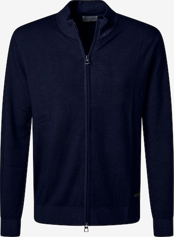 PIERRE CARDIN Gebreid vest in Blauw: voorkant