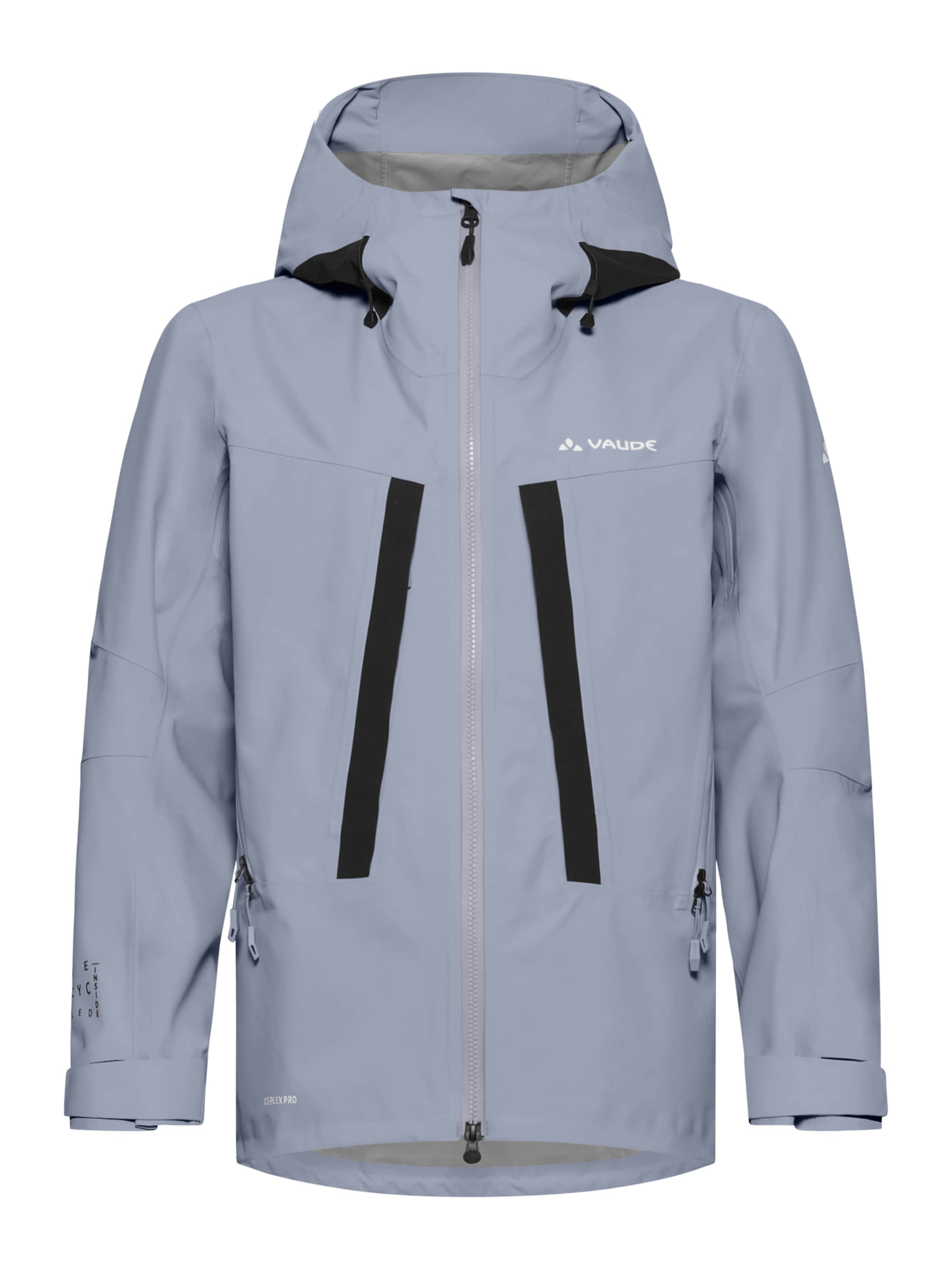 VAUDE Outdoor Jacket 'Monviso' in Light purple / Black / White, Item view