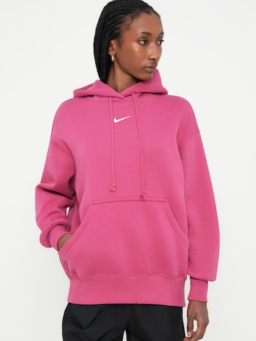 Nike Sportswear Sweatshirt 'Phoenix Fleece' in Pink