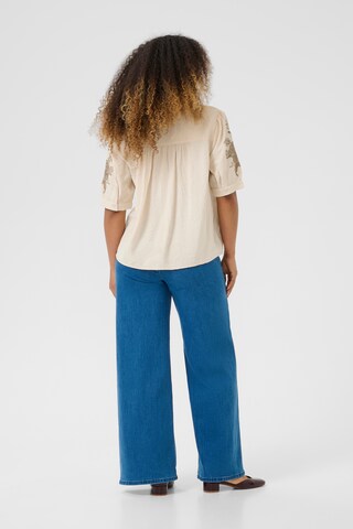 Cream Shirts 'June' i beige
