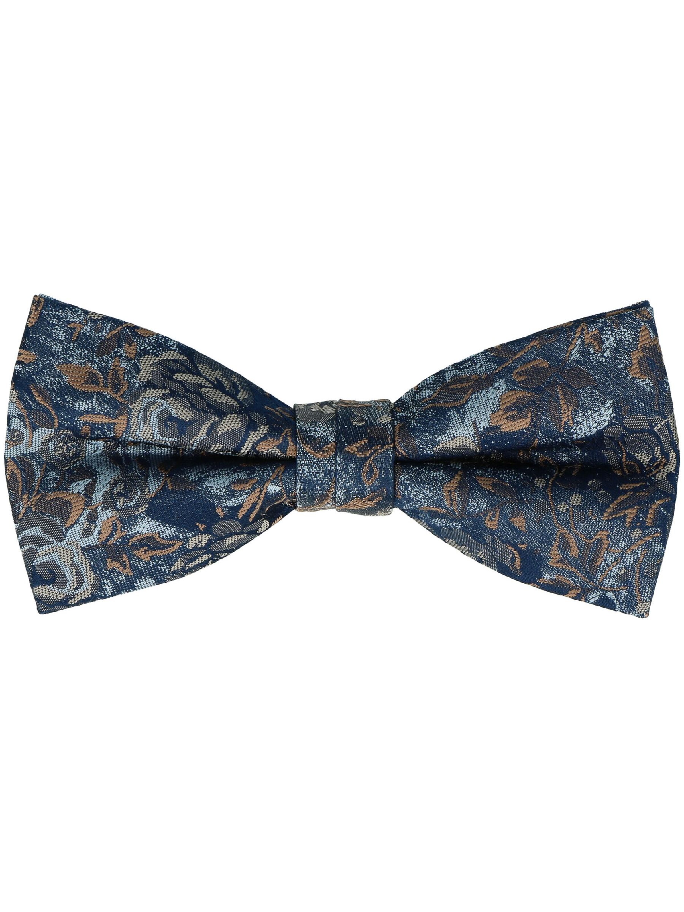 WILLEN Fliege 'Set Floral/ Uni'‌‌‌‌‌‌‌ in Beige