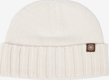 GOBI Cashmere Mössa 'Unisex Beanie' i vit: framsida