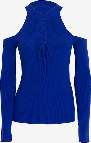Influencer Sveter - Modrá: predná strana