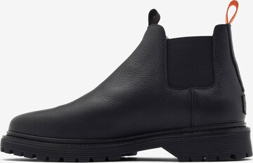 EKN Footwear - Botas Chelsea en negro: frente