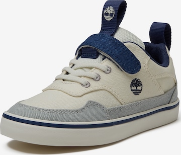 balta TIMBERLAND Sportbačiai 'Low Hook & Loop': priekis