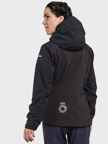 Schöffel Outdoorjas 'Hybrid Jk Style Salza WMS' in Zwart