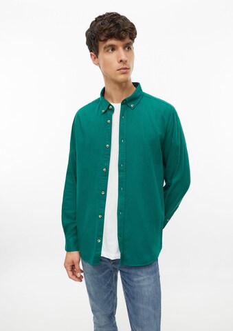 s.Oliver Regular fit Button Up Shirt in Green: front