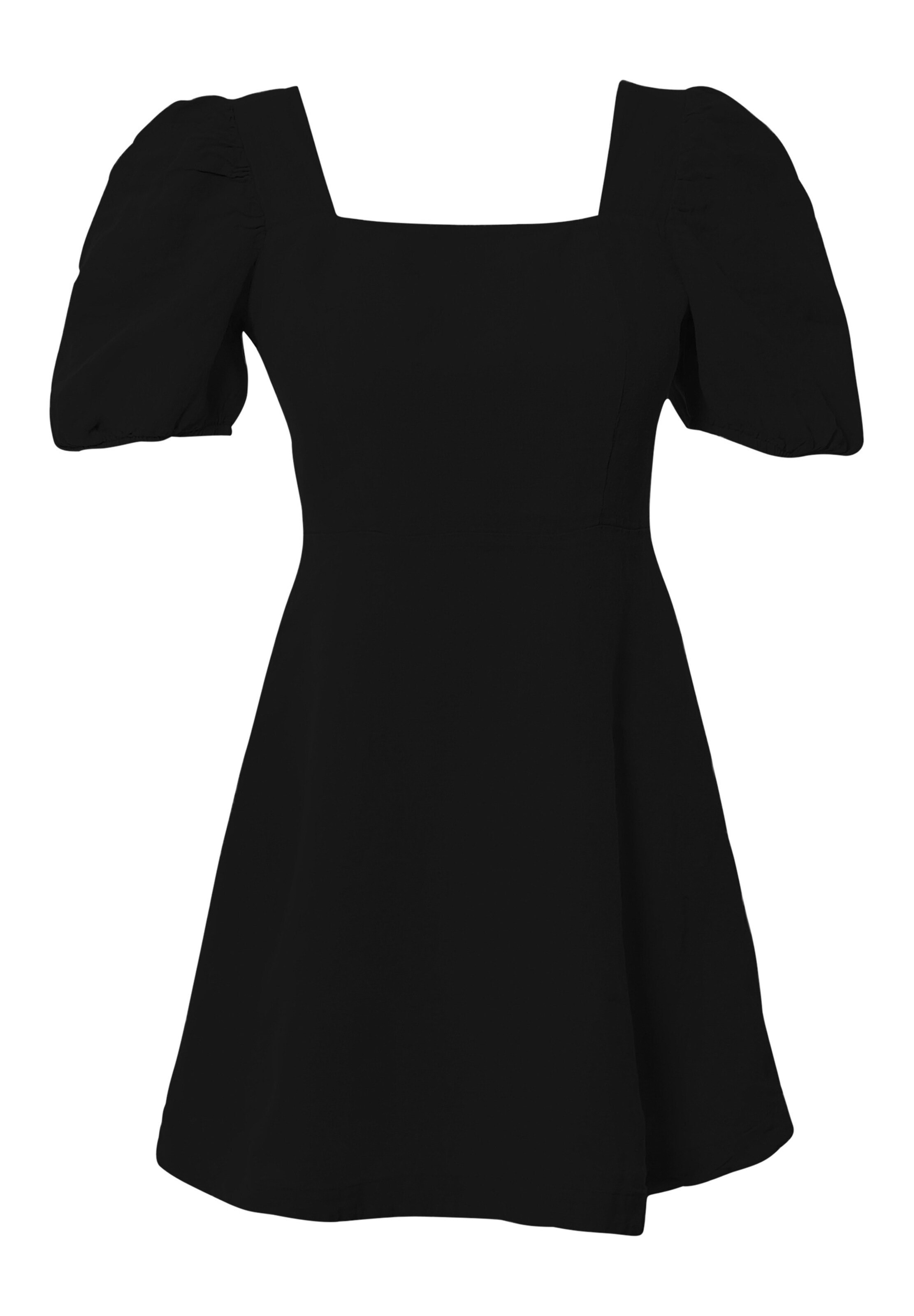 FRESHLIONS Sommerkleid 'Bella' in Schwarz: Vorderseite