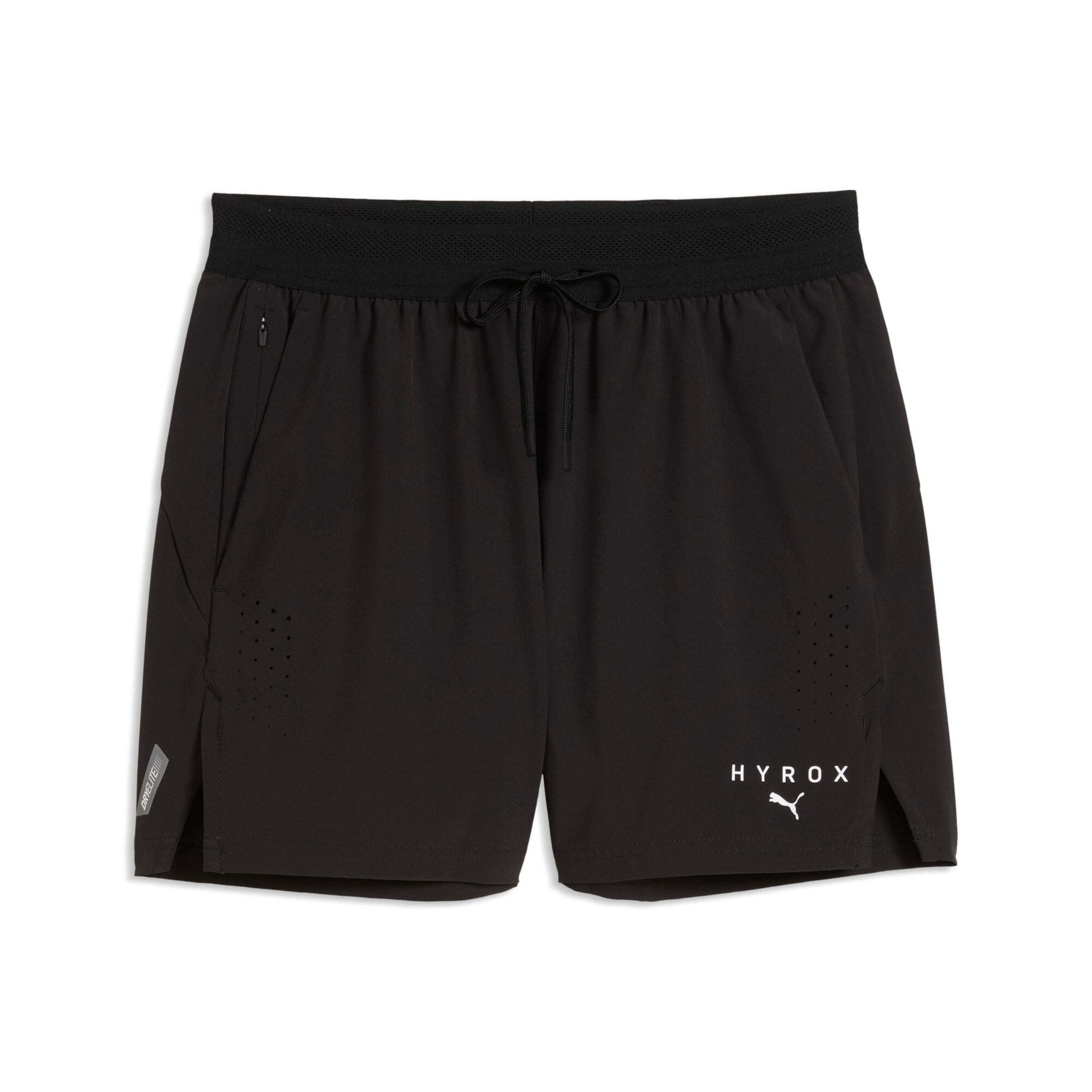 PUMA Regular Sportbroek in Zwart: voorkant