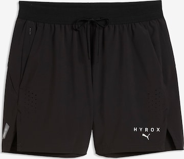 PUMA Regular Sportbroek in Zwart: voorkant