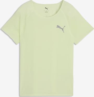 T-shirt fonctionnel PUMA en vert : devant
