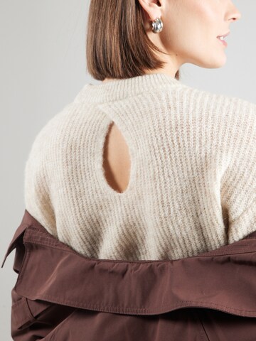Pullover 'Hila Hope' di MSCH COPENHAGEN in beige