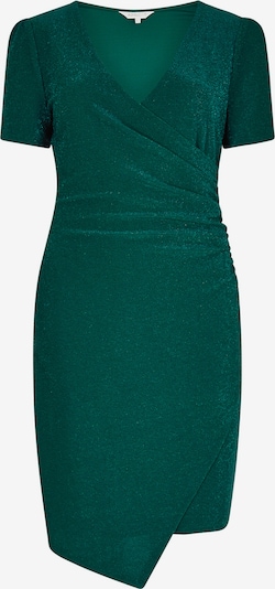 Apricot Kleid in smaragd, Produktansicht