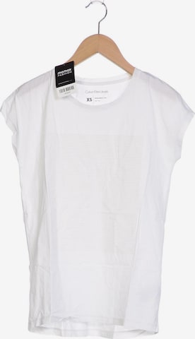 Calvin Klein Jeans Top & Shirt in XS in White: front