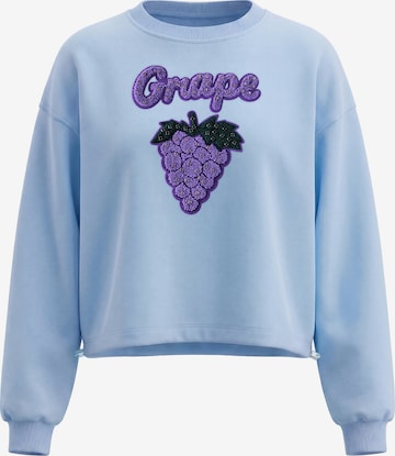 MYMO - Sudadera en azul: frente