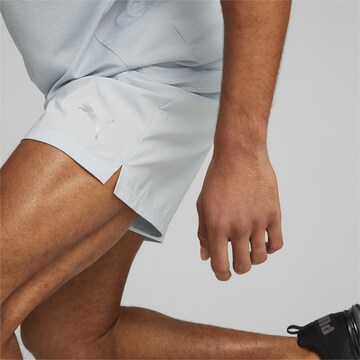 PUMA Обычный Спортивные штаны в Серый