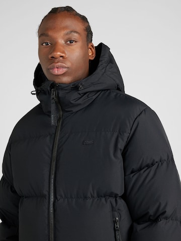 LACOSTE Winter jacket in Black