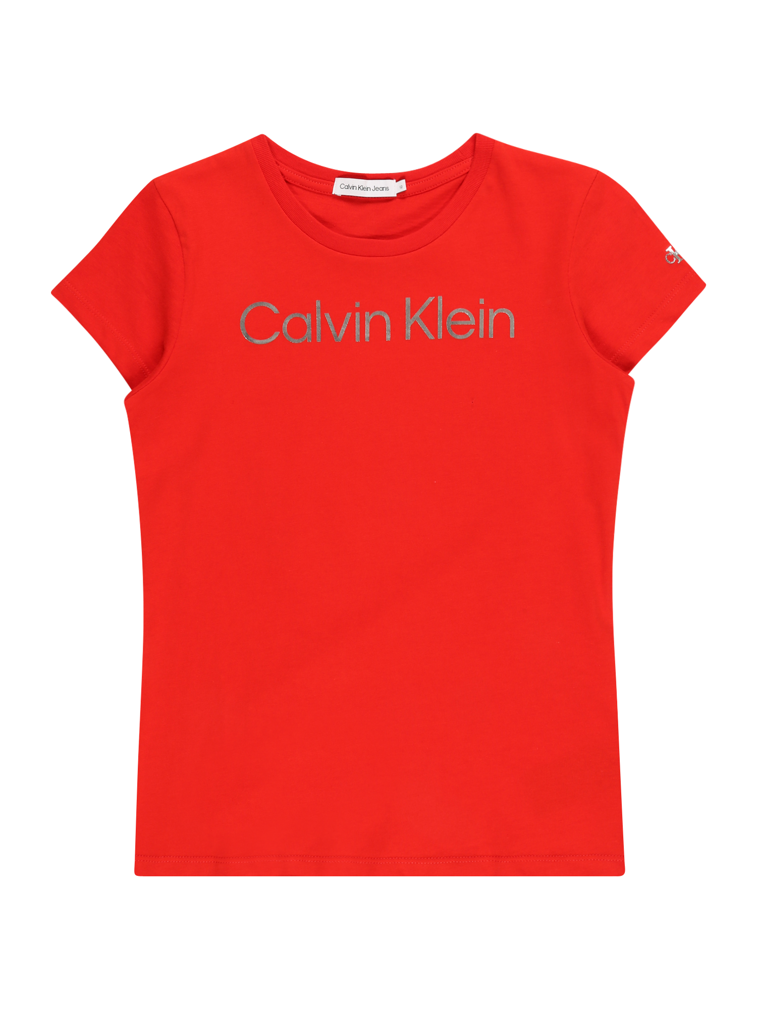 Bambini cXr2e Calvin Klein Jeans Maglietta in Rosso 