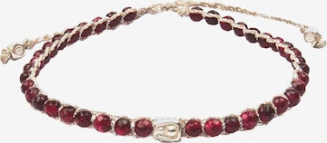 Samapura Jewelry Bracelet 'Aventurin' in Red: front