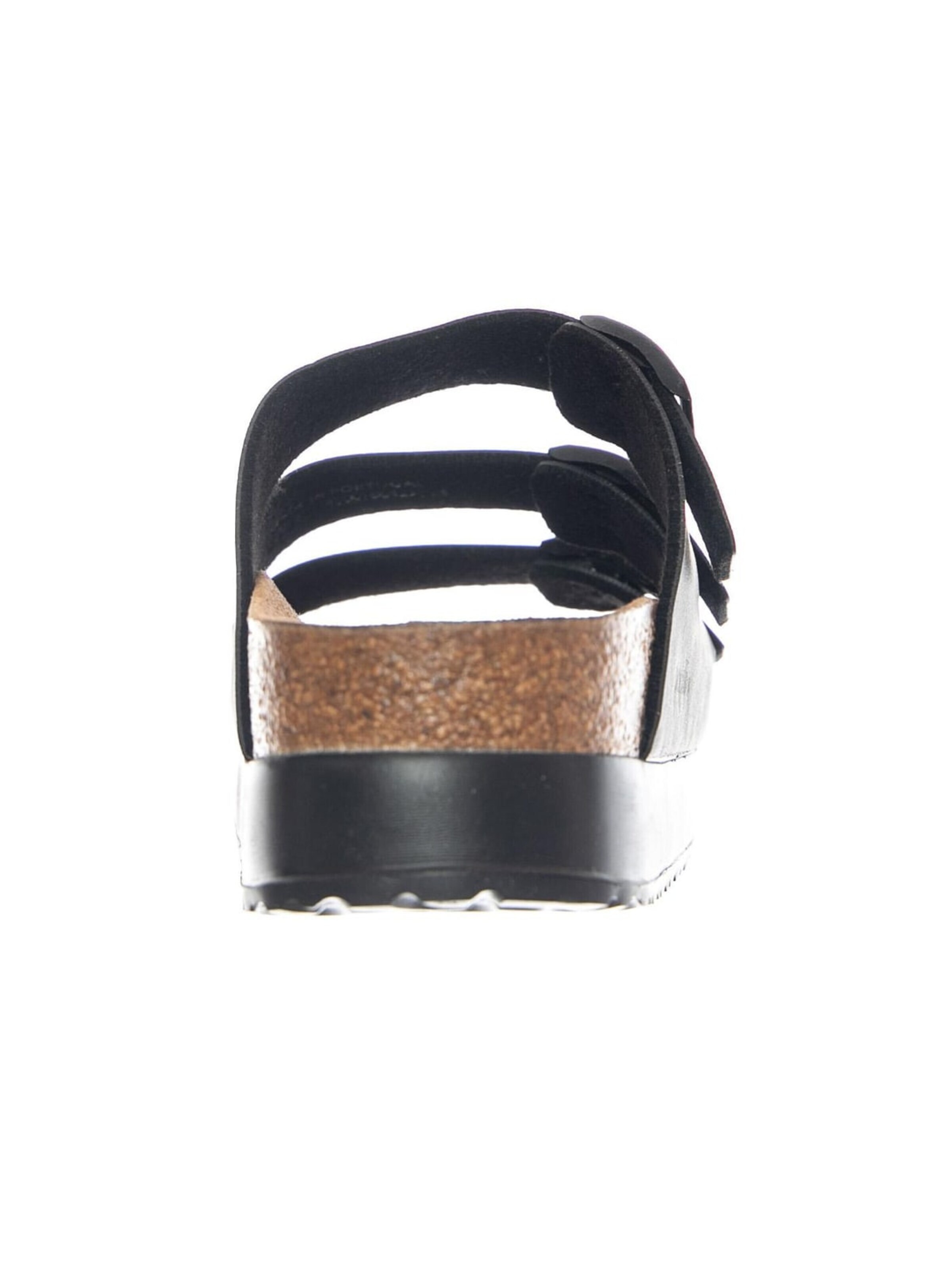 Sandales 'Florida III Platform Vegan Birko Flor Narrow Fit Black' BIRKENSTOCK en noir