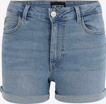 Pieces Petite Jeans 'PACY' in Blue: front