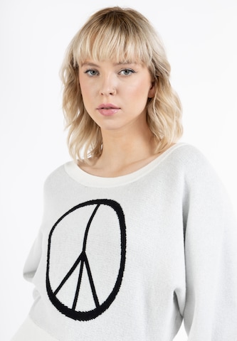 Pullover 'Nolie' di myMo ROCKS in bianco