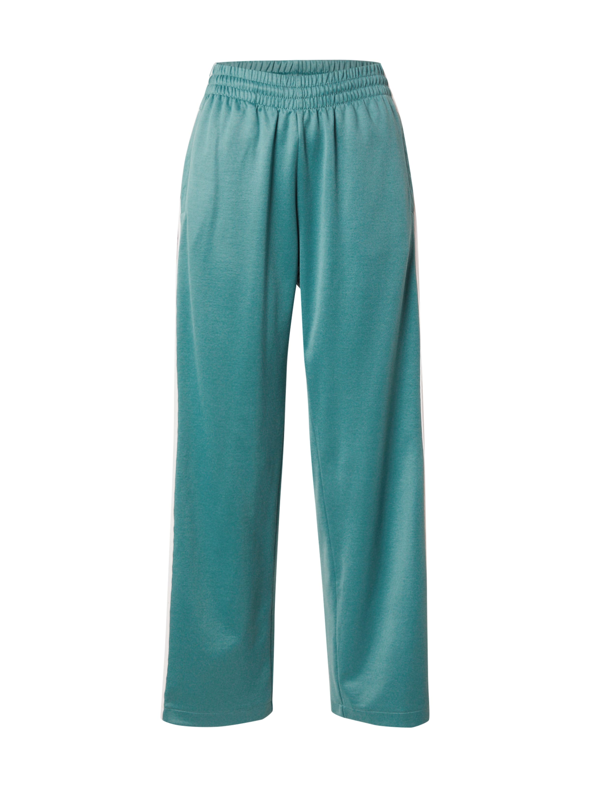 Loosefit Pantalon Abercrombie & Fitch en vert : devant