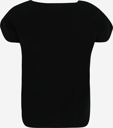 Vero Moda Curve Majica 'REBECCA' | črna barva