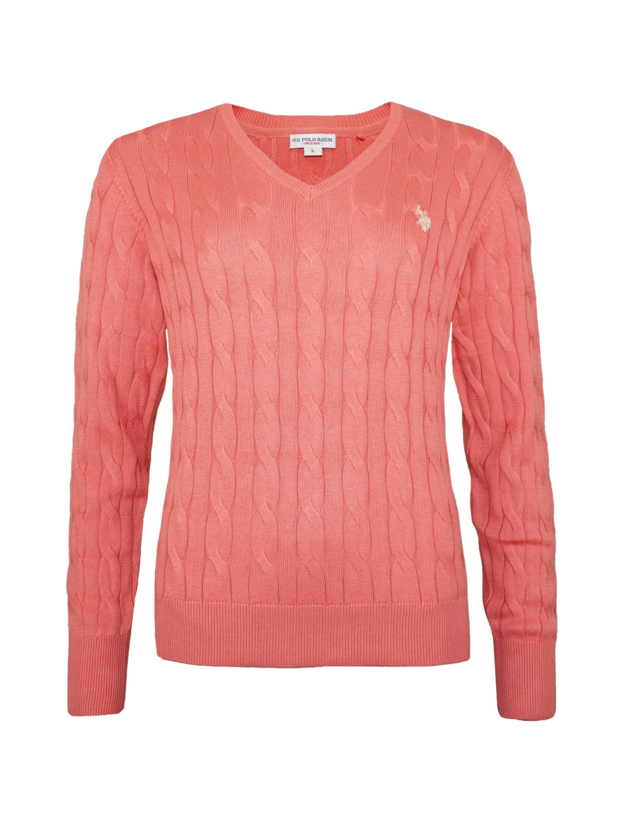 U.S. POLO ASSN. Pullover in Pink: Vorderseite