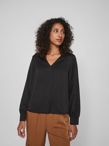 VILA - Blusa em preto: frente