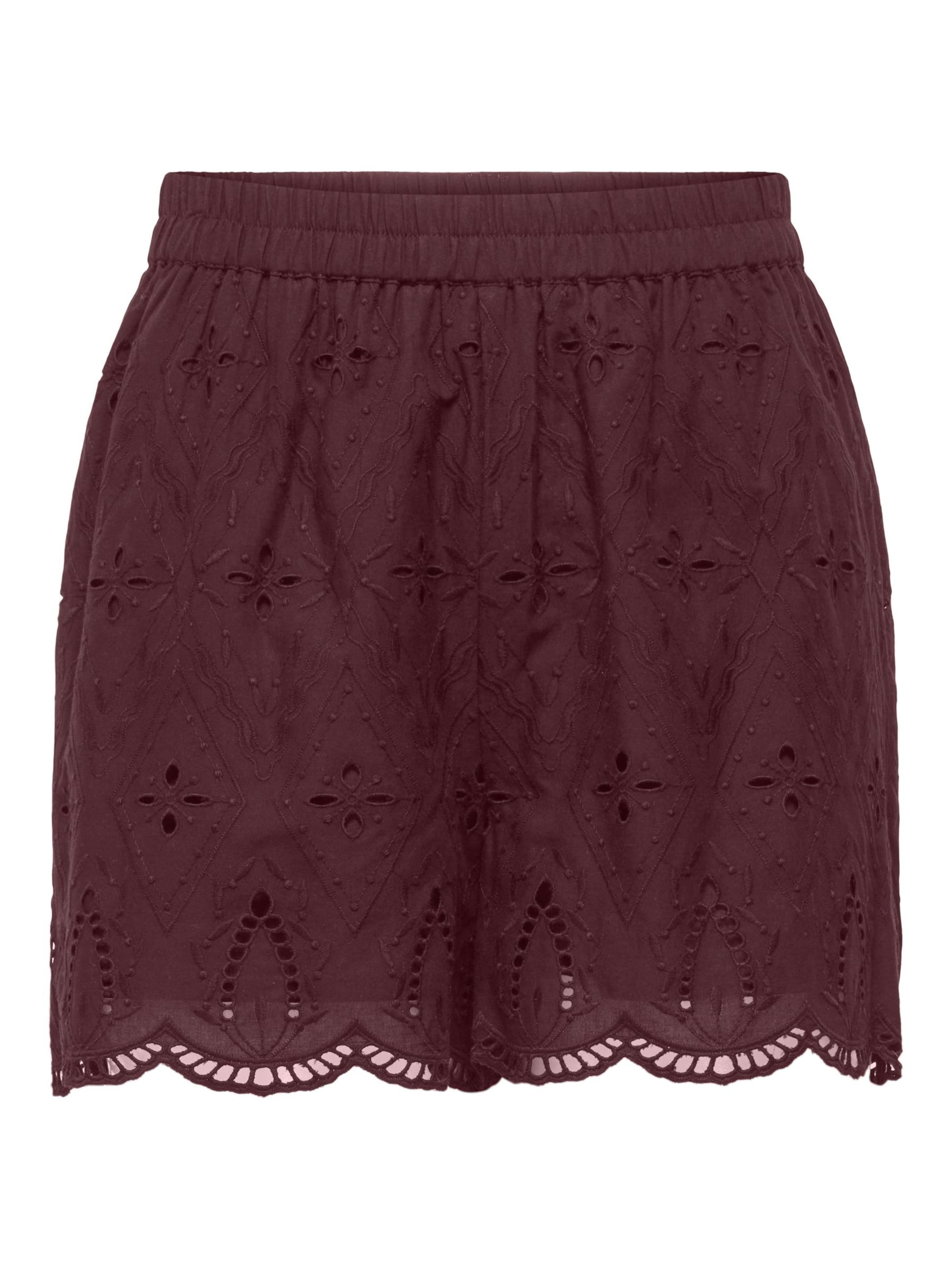 Regular Pantalon 'ONLFrani' ONLY en marron : devant
