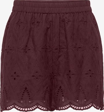 regular Pantaloni 'ONLFrani' di ONLY in marrone: frontale