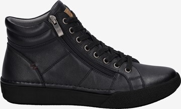 JOSEF SEIBEL High-Top Sneakers in Black