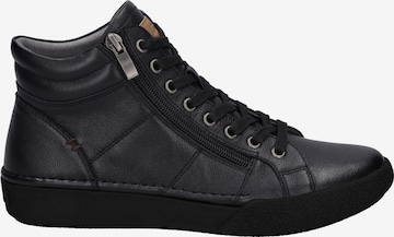 JOSEF SEIBEL High-Top Sneakers in Black