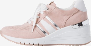 MARCO TOZZI High-Top Sneakers in Pink