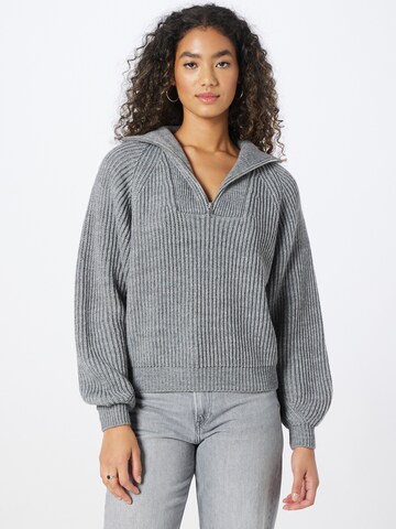 DRYKORN Pullover 'NAELIA' in Grau: predná strana