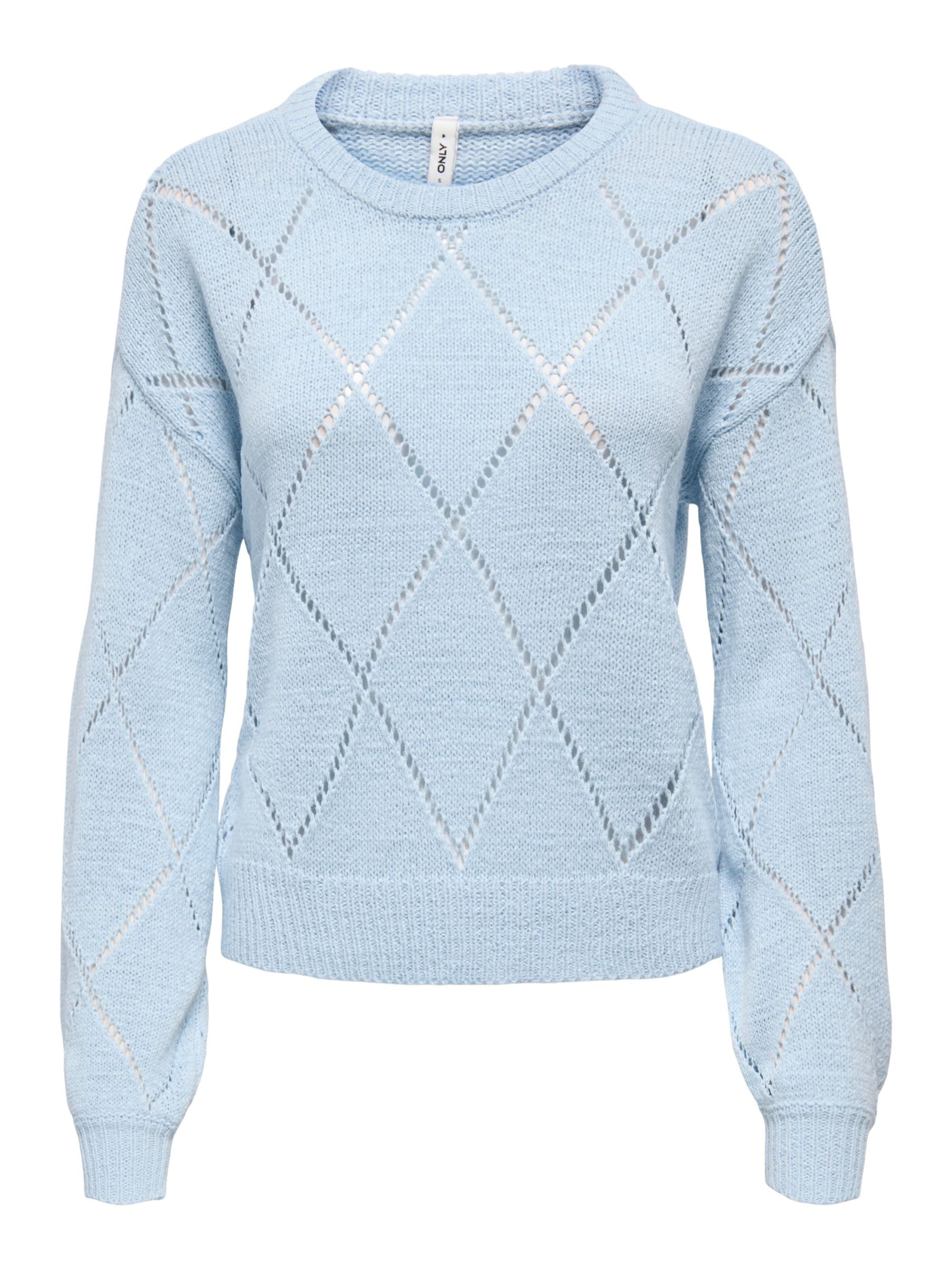 ONLY Jersey 'ONLGeenas' en azul pastel, Vista del producto